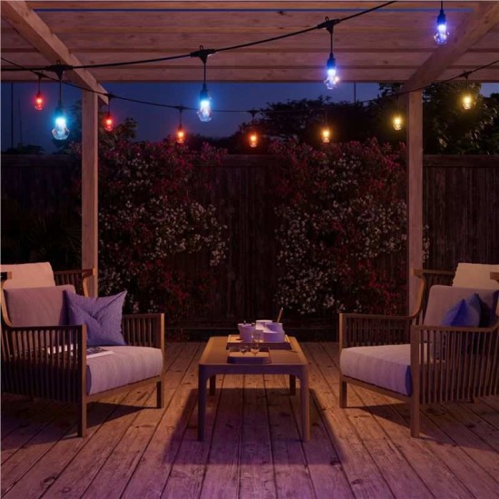 Kit de pornire ghirlanda luminoasa de exterior Nanoleaf 30m (Diverse accesorii, NF084K02-40SLO) by www.silkase.ro
