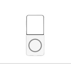 Husa Originala Samsung Clear Magnet Cover pentru Galaxy Z Flip 7, Transparenta