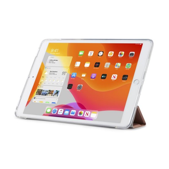 Husa Pipetto Origami No1 Original pentru iPad 10.2 (2019-2021), roz auriu (Ingredi, P052-63C-7) by www.silkase.ro