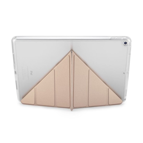 Husa Pipetto Origami No1 Original pentru iPad 10.2 (2019-2021), roz auriu (Ingredi, P052-63C-7) by www.silkase.ro