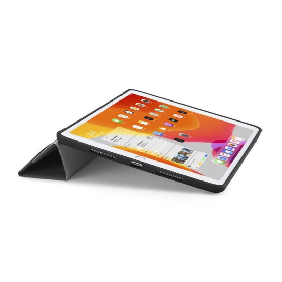 Husa Pipetto Origami No1 Original pentru iPad 10.2 (2019-2021), neagra (Ingredi, P052-49-7) by www.silkase.ro