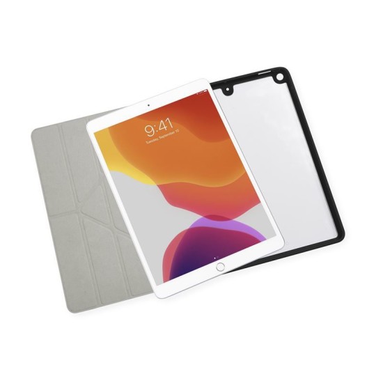 Husa Pipetto Origami No1 Original pentru iPad 10.2 (2019-2021), neagra (Ingredi, P052-49-7) by www.silkase.ro