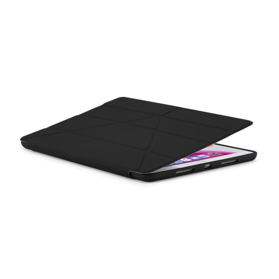 Husa Pipetto Origami No1 Original pentru iPad 10.2 (2019-2021), neagra (Ingredi, P052-49-7) by www.silkase.ro