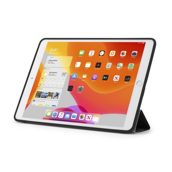 Husa Pipetto Origami No1 Original pentru iPad 10.2 (2019-2021), neagra (Ingredi, P052-49-7) by www.silkase.ro