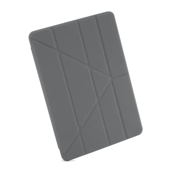 Husa Pipetto Origami No1 Original pentru iPad 10.2 (2019-2021), gri (Ingredi, P052-50-7) by www.silkase.ro