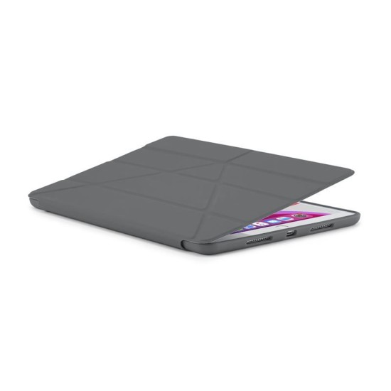 Husa Pipetto Origami No1 Original pentru iPad 10.2 (2019-2021), gri (Ingredi, P052-50-7) by www.silkase.ro