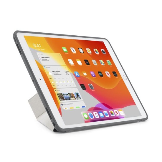 Husa Pipetto Origami No1 Original pentru iPad 10.2 (2019-2021), gri (Ingredi, P052-50-7) by www.silkase.ro