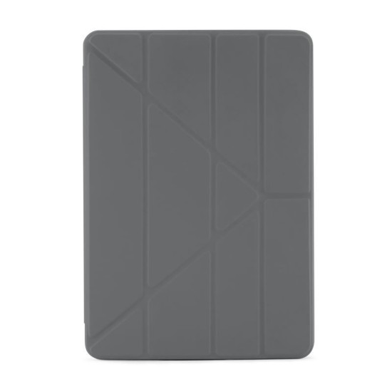 Husa Pipetto Origami No1 Original pentru iPad 10.2 (2019-2021), gri (Ingredi, P052-50-7) by www.silkase.ro