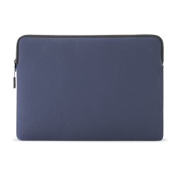 Husa de transport Pipetto Classic Fit Sleeve pentru Macbook 13/14 inch, albastru inchis