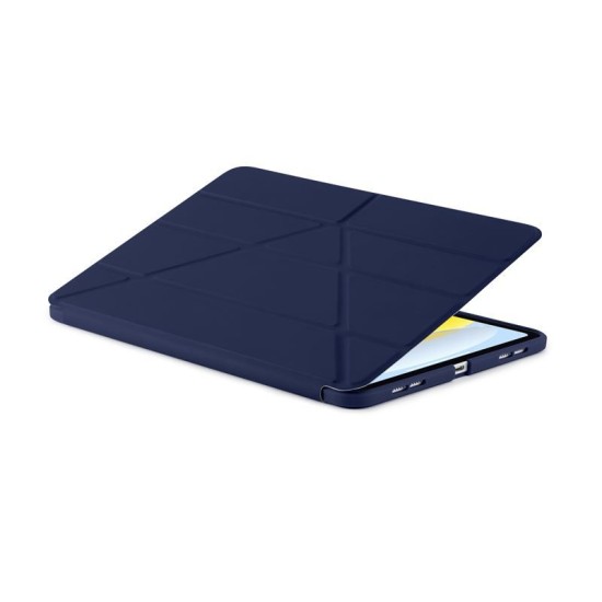 Husa tableta iPad 10.9" 2022, Pipetto, Albastru inchis (Ingredi, P052-113-V) by www.silkase.ro