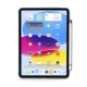 Husa Pipetto Origami No3 cu suport creion pentru iPad 10.9 (2022), gri (Ingredi, P053-50-V) by www.silkase.ro