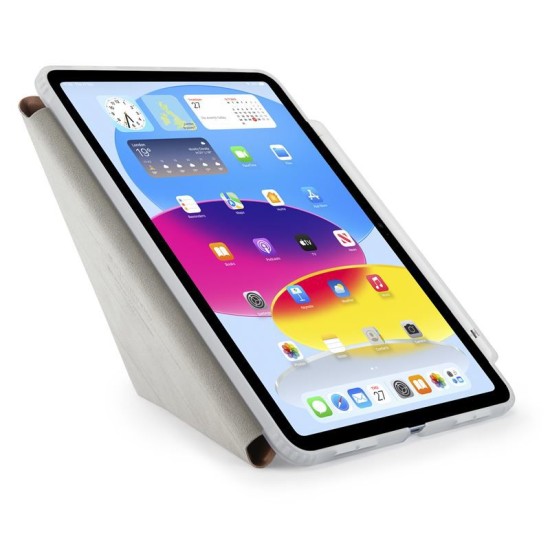 Husa Pipetto Origami No3 cu suport creion pentru iPad 10.9 (2022), roz auriu (Ingredi, P053-63-V) by www.silkase.ro