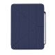 Husa Pipetto Origami No3 cu suport creion pentru iPad 10.9 (2022), albastru inchis (Ingredi, P053-113-V) by www.silkase.ro