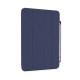 Husa Pipetto Origami No3 cu suport creion pentru iPad 10.9 (2022), albastru inchis (Ingredi, P053-113-V) by www.silkase.ro