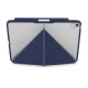Husa Pipetto Origami No3 cu suport creion pentru iPad 10.9 (2022), albastru inchis (Ingredi, P053-113-V) by www.silkase.ro