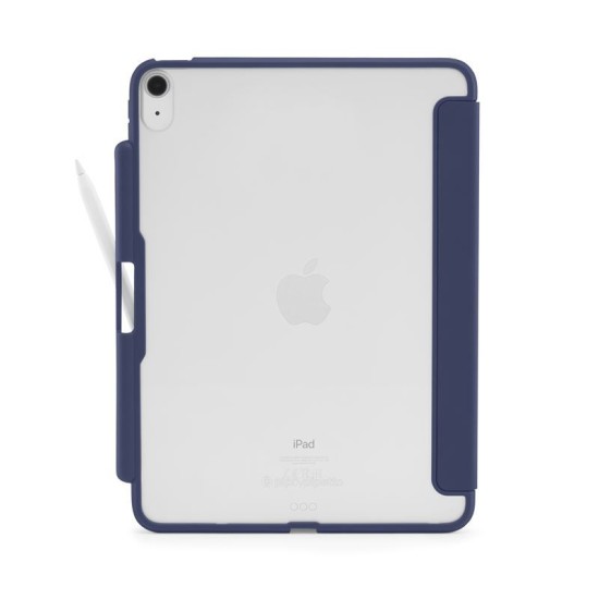 Husa Pipetto Origami No3 cu suport creion pentru iPad 10.9 (2022), albastru inchis (Ingredi, P053-113-V) by www.silkase.ro