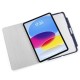 Husa Pipetto Origami No3 cu suport creion pentru iPad 10.9 (2022), albastru inchis (Ingredi, P053-113-V) by www.silkase.ro