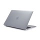 Carcasa de protectie Pipetto Hardshell Dots pentru MacBook Air 13.3 (M1, 2020), transparent mat (Ingredi, P070-125-AC) by www.silkase.ro