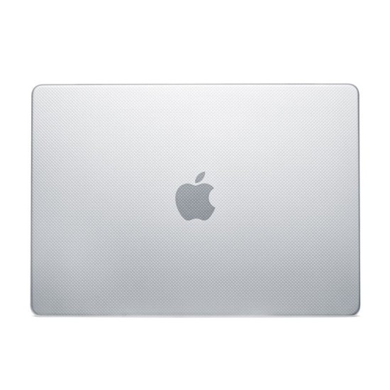 Carcasa de protectie Pipetto Hardshell Dots pentru MacBook Air 13.3 (M1, 2020), transparent mat (Ingredi, P070-125-AC) by www.silkase.ro