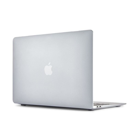 Carcasa de protectie Pipetto Hardshell Dots pentru MacBook Air 13.3 (M1, 2020), transparent mat (Ingredi, P070-125-AC) by www.silkase.ro