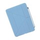 Husa Pipetto Origami No3 cu suport creion pentru iPad 10.9 (2022), albastru deschis (Ingredi, P053-54-V) by www.silkase.ro