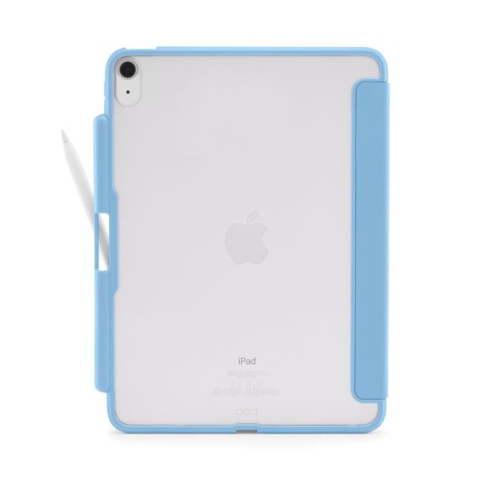 Husa Pipetto Origami No3 cu suport creion pentru iPad 10.9 (2022), albastru deschis (Ingredi, P053-54-V) by www.silkase.ro