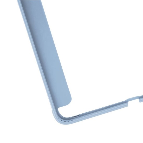 Husa Pipetto Origami No3 cu suport creion pentru iPad 10.9 (2022), albastru deschis (Ingredi, P053-54-V) by www.silkase.ro