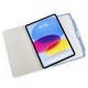 Husa Pipetto Origami No3 cu suport creion pentru iPad 10.9 (2022), albastru deschis (Ingredi, P053-54-V) by www.silkase.ro