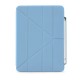 Husa Pipetto Origami No3 cu suport creion pentru iPad 10.9 (2022), albastru deschis (Ingredi, P053-54-V) by www.silkase.ro