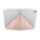 Husa Pipetto Origami No3 cu suport creion pentru iPad 10.9 (2022), roz metalic (Ingredi, P053-126-V) by www.silkase.ro