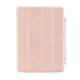 Husa Pipetto Origami No3 cu suport creion pentru iPad 10.9 (2022), roz metalic (Ingredi, P053-126-V) by www.silkase.ro