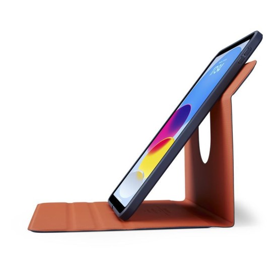 Husa rotativa tip Folio Pipetto Origami No5 pentru iPad 10.9 (2022), albastru inchis (Pipetto, Ingredi) by www.silkase.ro Husa rotativa tip Folio Pipetto Origami No5 pentru iPad 10.9 (2022), albastru inchis (Ingredi, P059-113-V) by www.silkase.ro