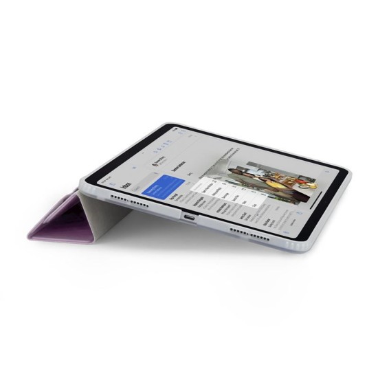 Husa Pipetto Origami No1 compatibila cu iPad Air 4 2020 / 5 2022 / 6 2024 Metallic Purple (Ingredi, P052-128-AD) by www.silkase.ro