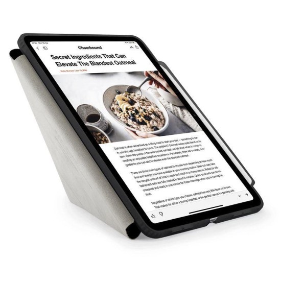 Husa Pipetto Origami No3 compatibila cu iPad Air 4 2020 / 5 2022 / 6 2024 Black (Ingredi, P053-49-AD) by www.silkase.ro