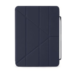 Husa Pipetto Origami No3 compatibila cu iPad Air 4 2020 / 5 2022 / 6 2024 Dark Blue