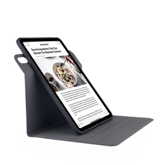 Husa Pipetto Origami No5 compatibila cu iPad Air 4 2020 / 5 2022 / 6 2024 Black (Ingredi, P059-49-AD) by www.silkase.ro
