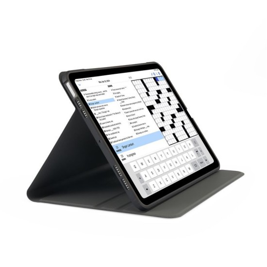Husa Pipetto Origami No5 compatibila cu iPad Air 4 2020 / 5 2022 / 6 2024 Black (Ingredi, P059-49-AD) by www.silkase.ro