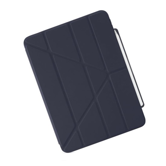 Husa Pipetto Origami No3 compatibila cu iPad Air 6 13 inch Dark Blue (Pipetto, Ingredi) by www.silkase.ro Husa Pipetto Origami No3 compatibila cu iPad Air 6 13 inch Dark Blue (Ingredi, P053-113-AE) by www.silkase.ro