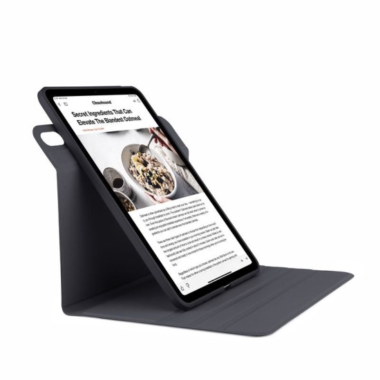 Husa Pipetto Origami No5 compatibila cu iPad Air 6 13 inch Black (Ingredi, P059-49-AE) by www.silkase.ro