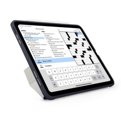 Husa Pipetto Origami No1 compatibila cu iPad Pro 11 inch 2024 Dark Blue