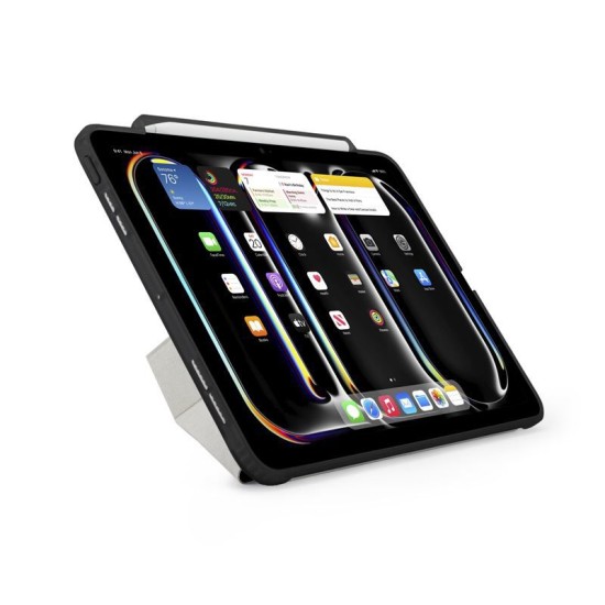 Husa Pipetto Origami No3 compatibila cu iPad Pro 11 inch 2024 Black (Ingredi, P053-49-AF) by www.silkase.ro