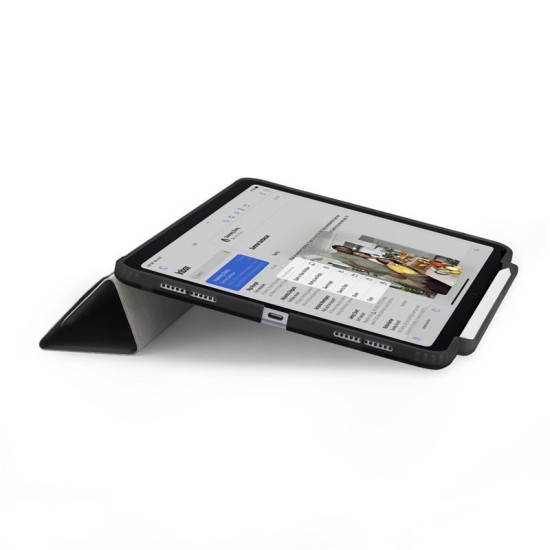 Husa Pipetto Origami No3 compatibila cu iPad Pro 13 inch 2024 Black (Ingredi, P053-49-AG) by www.silkase.ro