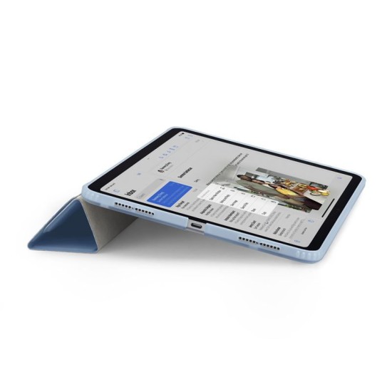 Husa Pipetto Origami No1 compatibila cu iPad Air 6 13 inch Light Blue (Ingredi, P052-54-AE) by www.silkase.ro