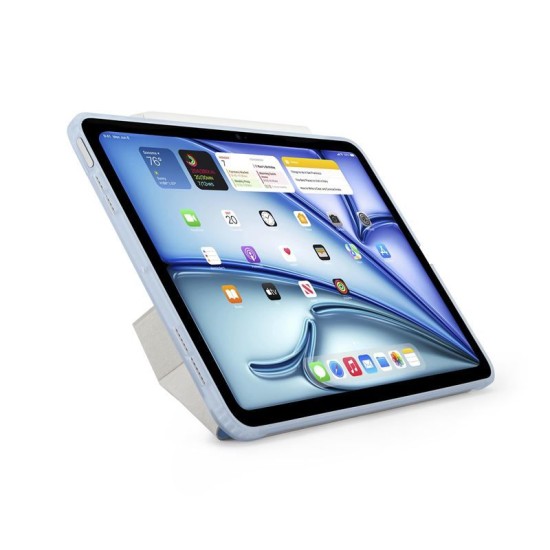 Husa Pipetto Origami No1 compatibila cu iPad Air 6 13 inch Light Blue (Ingredi, P052-54-AE) by www.silkase.ro