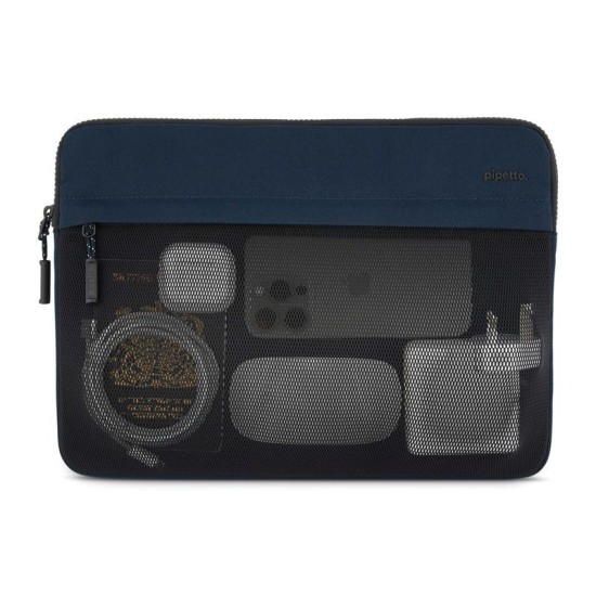 Husă Pipetto Expand Sleeve, Dark Blue - MacBook Pro 14 / Air 13.6 Husă Pipetto Expand Sleeve, Dark Blue - MacBook Pro 14 / Air 13.6 (Ingredi, P077-141-X) by www.silkase.ro