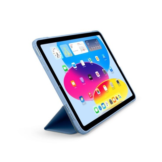 Husă Pipetto Origami No7 Tri-Folio pentru iPad (2022), Light Blue (Ingredi, P074-54-V) by www.silkase.ro