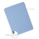 Husă Pipetto Origami No7 Tri-Folio pentru iPad (2022), Light Blue (Ingredi, P074-54-V) by www.silkase.ro