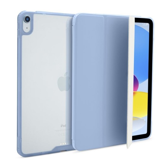Husă Pipetto Origami No7 Tri-Folio pentru iPad (2022), Light Blue (Ingredi, P074-54-V) by www.silkase.ro