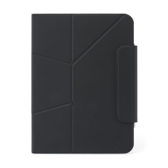 Husa stand Pipetto Origami No6 pentru iPad 10.9 (2022), neagra (Ingredi, P072-49-V) by www.silkase.ro