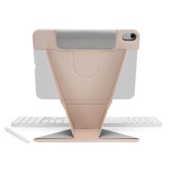 Husa stand Pipetto Origami No6 pentru iPad 10.9 (2022), roz metalic